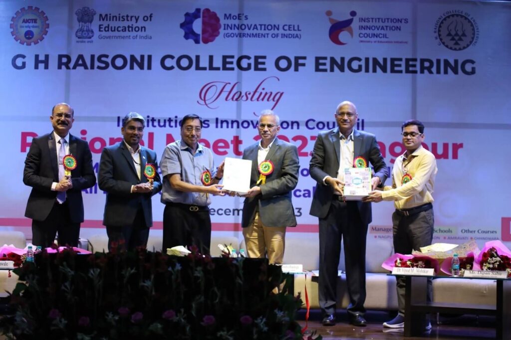 G H Raisoni College of Engineering, Nagpur hosted the Institution’s Innovation Council Regional Meet on 13th December 2023 1 G H Raisoni College of Engineering, Nagpur hosted the Institution’s Innovation Council Regional Meet on 13th December 2023