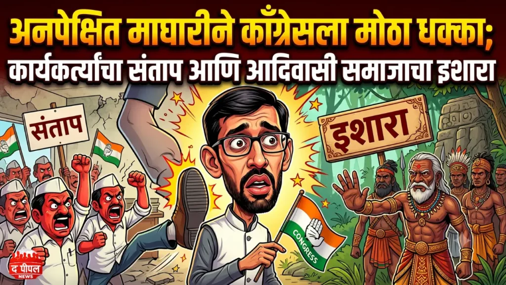 स्वतःच्या पराभवाचं खापर आदिवासींवर? शैलेश अग्रवाल यांच्या 'त्या' विधानाने विदर्भात नवा वाद भडकला! 1 स्वतःच्या पराभवाचं खापर आदिवासींवर? शैलेश अग्रवाल यांच्या 'त्या' विधानाने विदर्भात नवा वाद भडकला!